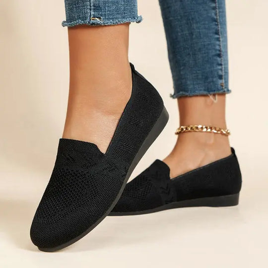 Slip-On Loafer Shoes For Women Azzoria
