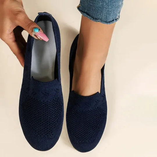 Slip-On Loafer Shoes For Women Azzoria