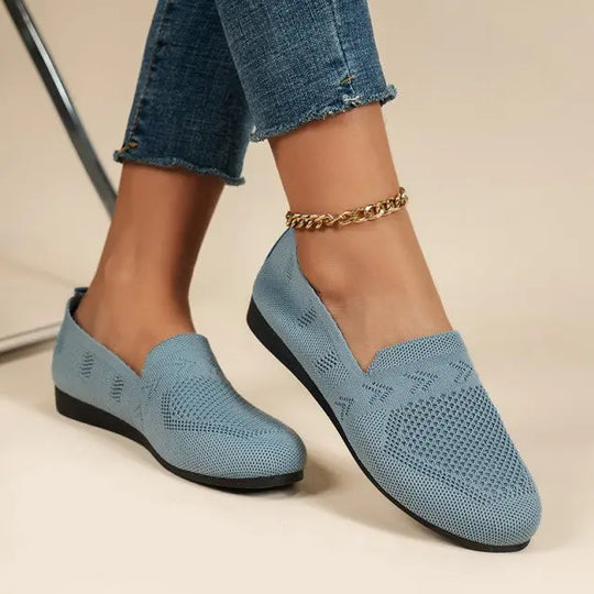 Slip-On Loafer Shoes For Women Azzoria