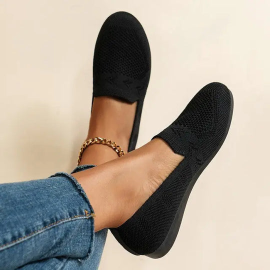 Slip-On Loafer Shoes For Women Azzoria