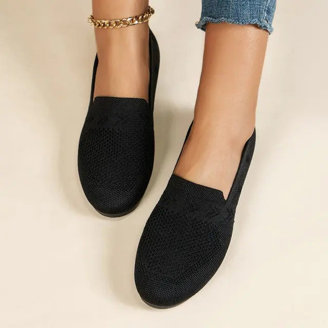 Slip-On Loafer Shoes For Women Azzoria