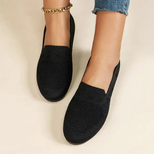 Slip-On Loafer Shoes For Women Azzoria