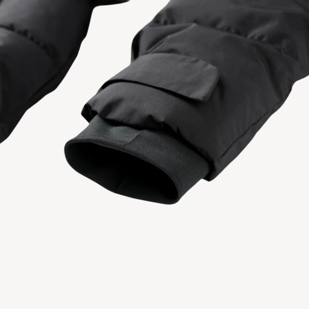 Belted Down Puffer Jacket for Women