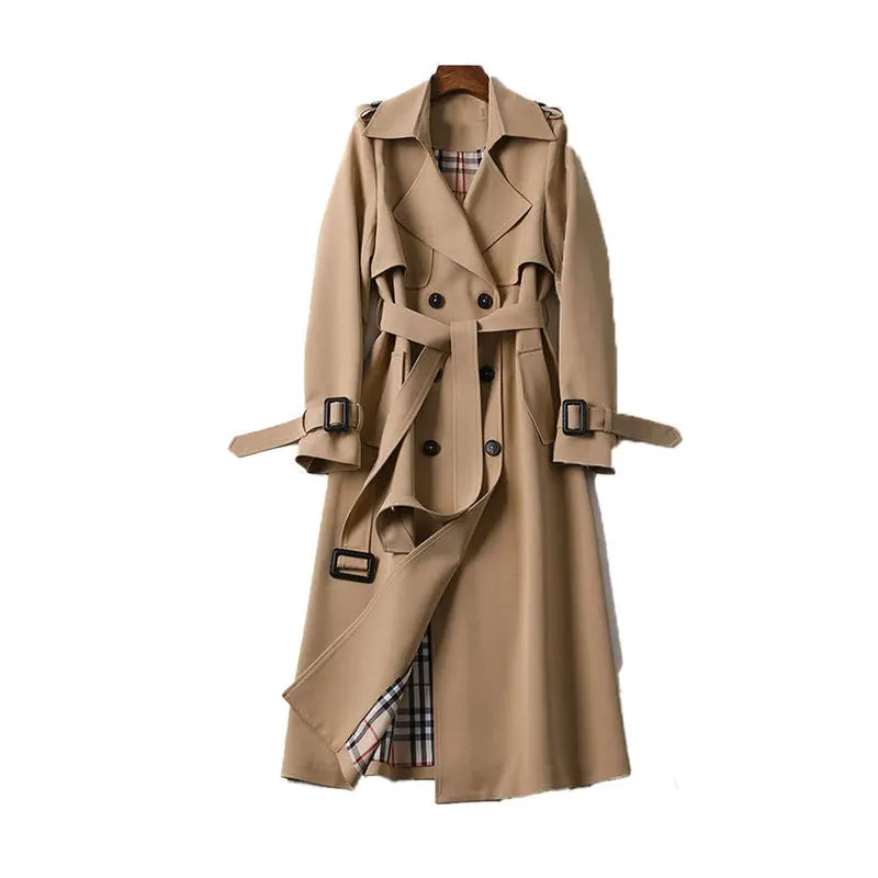 Autumn Trench Coat for Women Azzoria
