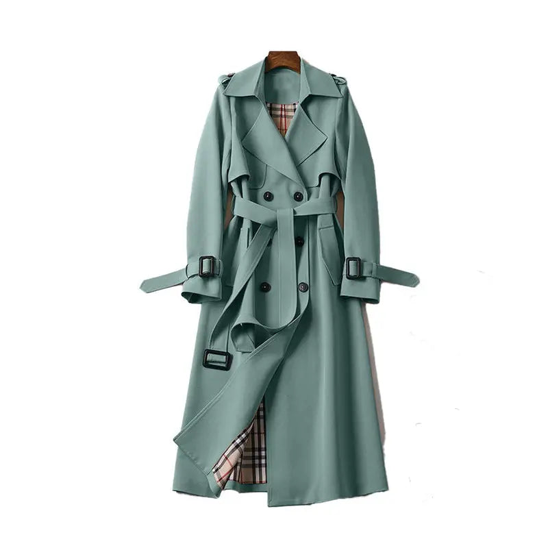 Autumn Trench Coat for Women Azzoria