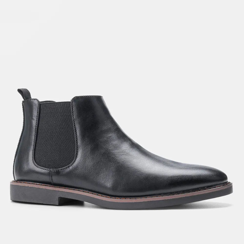 Elastic Panel Chelsea Boots for Men Azzoria