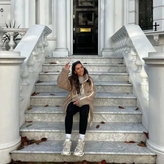 Oversized Fleece Jacket for Women Mystique Fashion