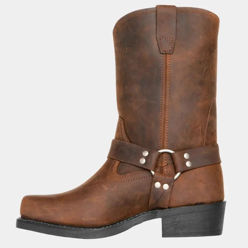Western Cowboy Boots in Vintage Look for Women Azzoria