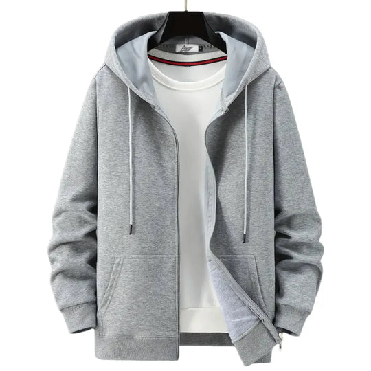 Hooded Pullover with Relaxed Fit for Men Azzoria