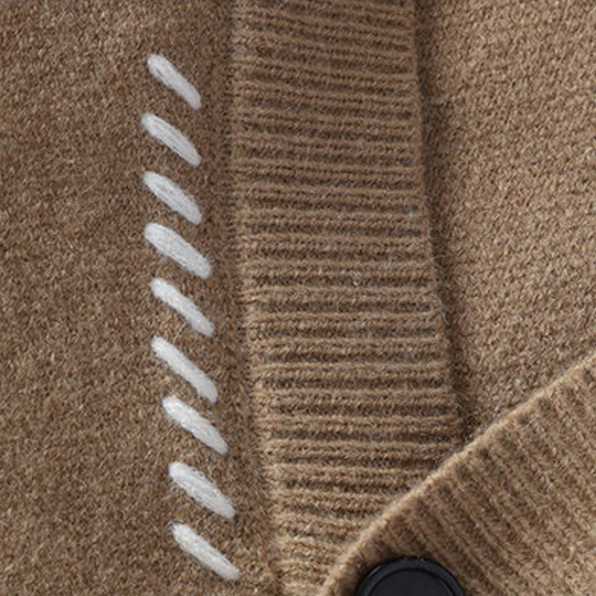 Knitted Cardigan Sweater for Men