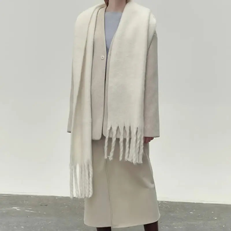 Knitted Winter Scarf for Women Azzoria