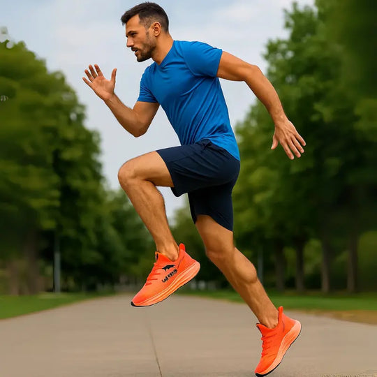 Running Shoes with Cushioned Sole for Unisex Azzoria