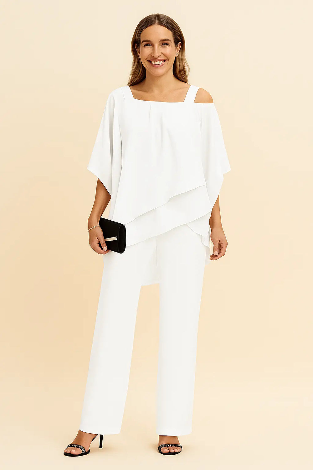 Off-Shoulder Two-Piece Set for Women Azzoria