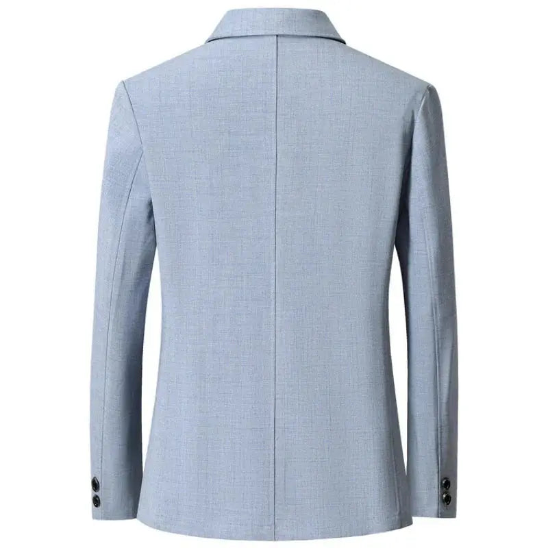 Linen Blend Blazer for Men Azzoria