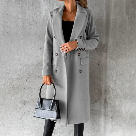 Long Winter Coat for Women Azzoria