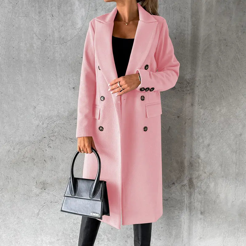 Long Winter Coat for Women Azzoria