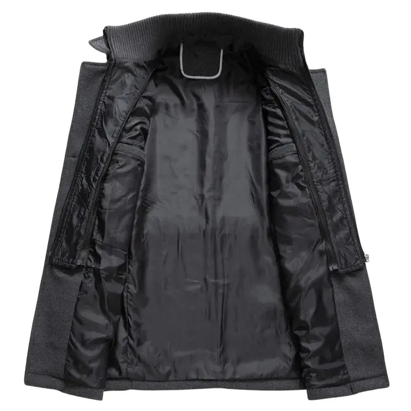 Long Winter Coat for Men Azzoria