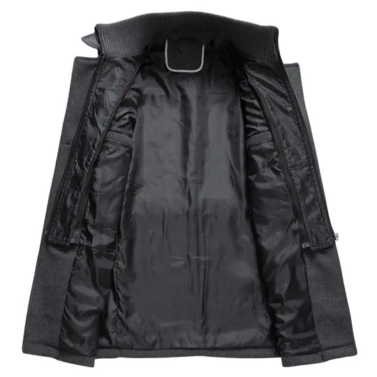 Long Winter Coat for Men Azzoria