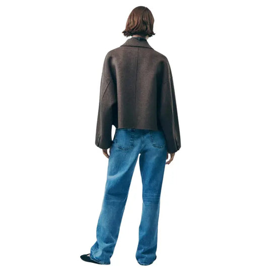 Loose Fit Plus Size Coat for Women Azzoria