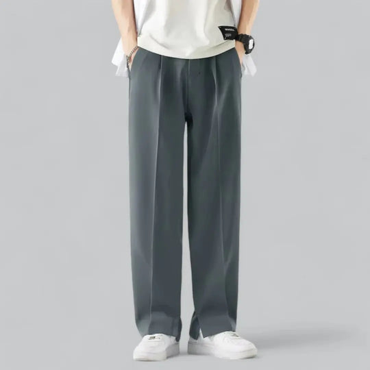 Loose Fit Wide Leg Pants for Men Azzoria