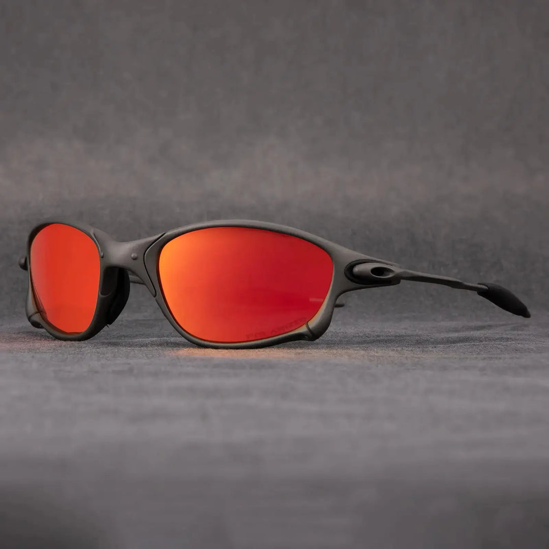 Mirrored Wraparound Sunglasses for Unisex Azzoria