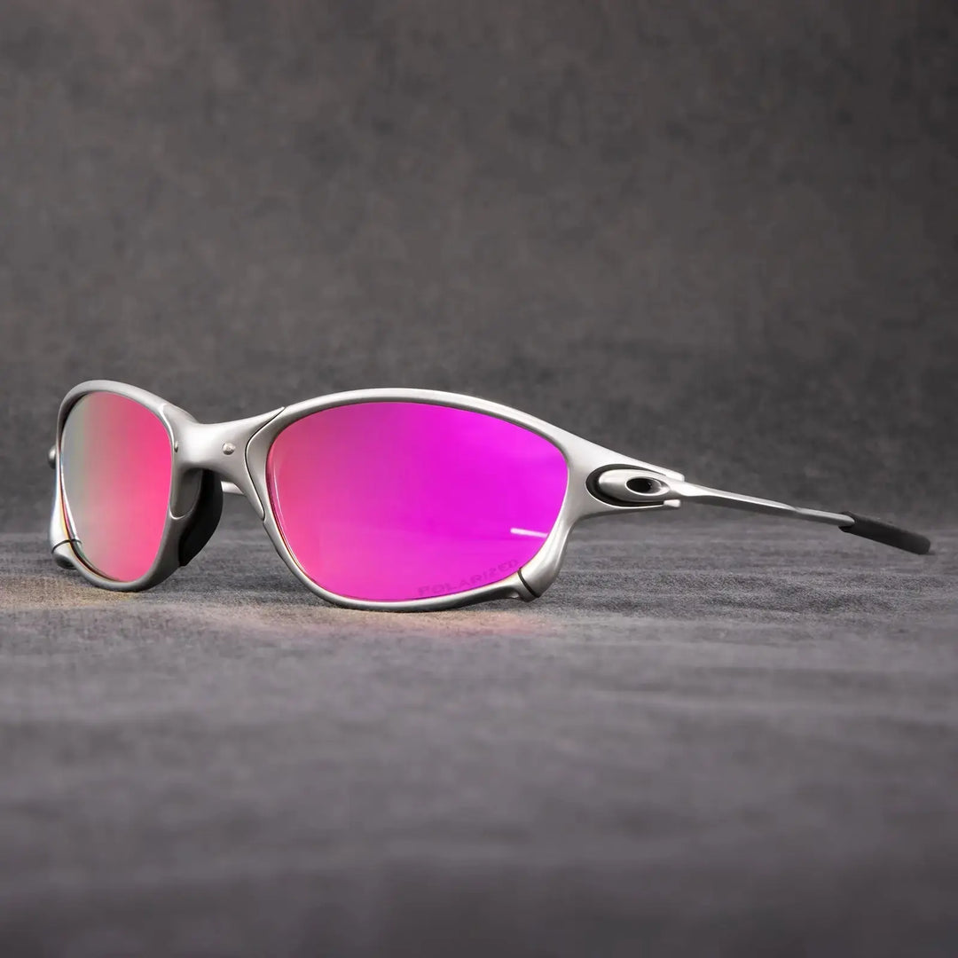 Mirrored Wraparound Sunglasses for Unisex Azzoria