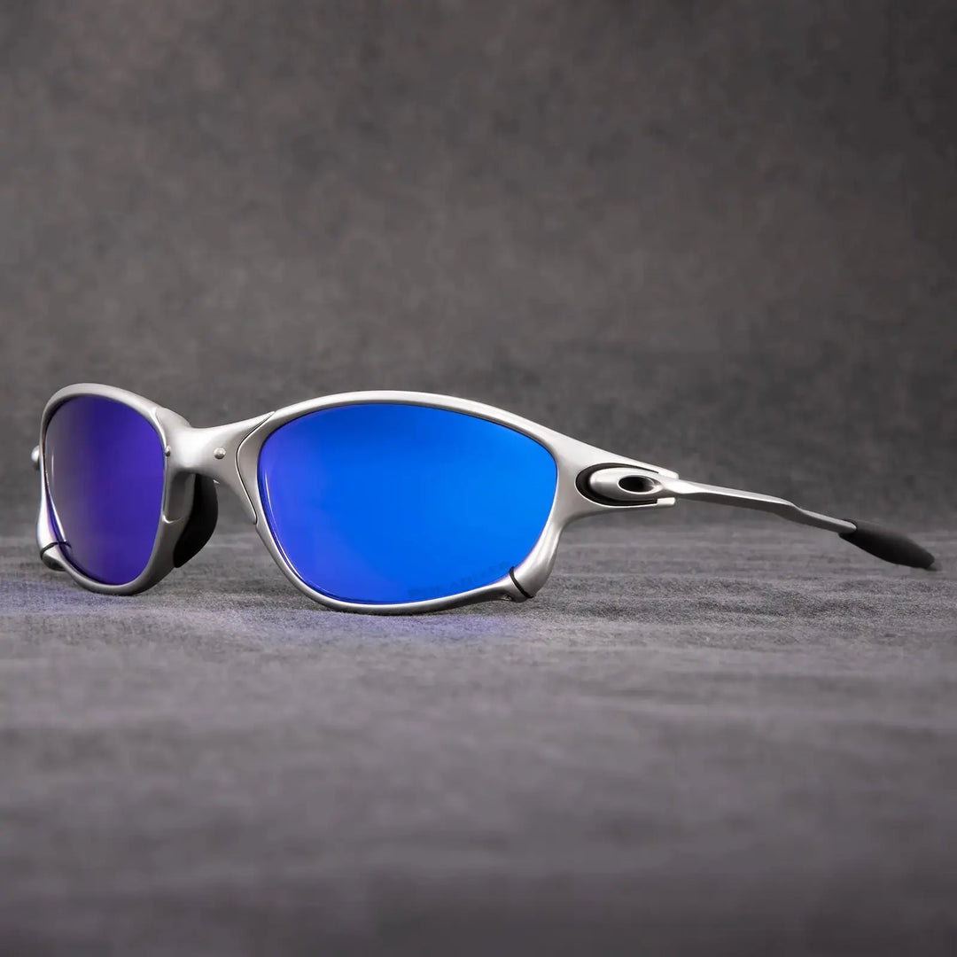 Mirrored Wraparound Sunglasses for Unisex Azzoria