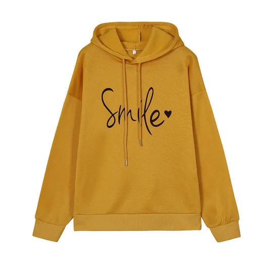Printed Pullover Hoodie for Women Azzoria