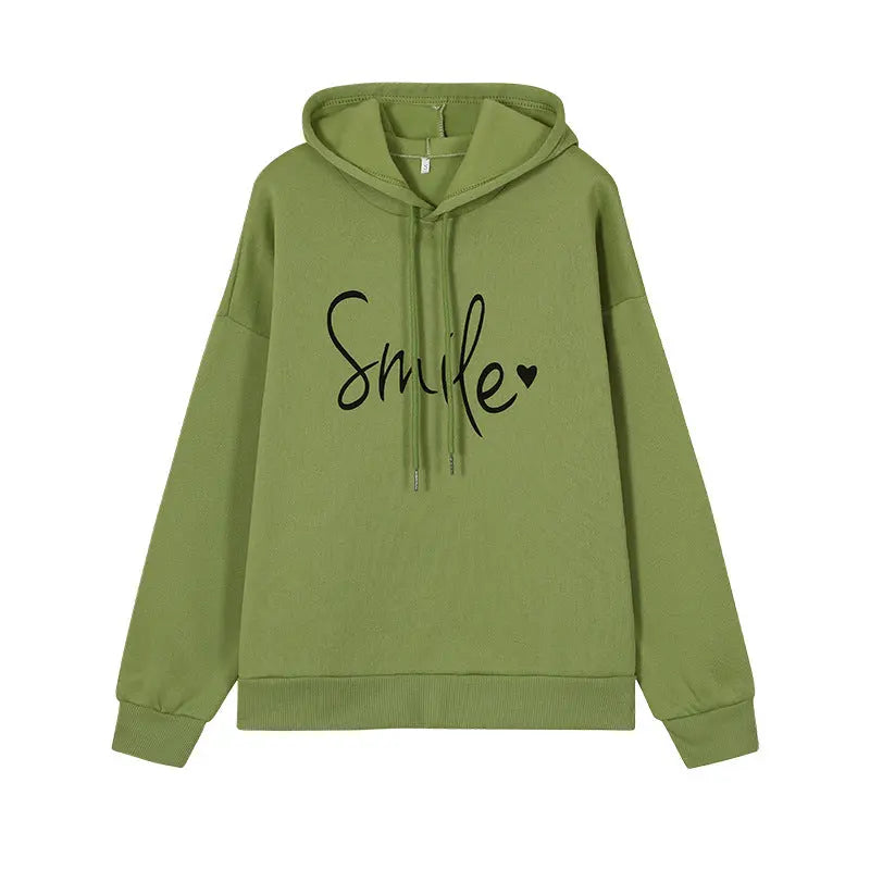 Printed Pullover Hoodie for Women Azzoria