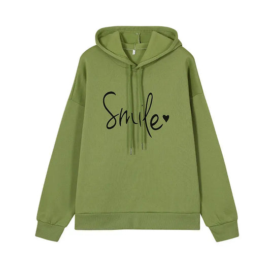 Printed Pullover Hoodie for Women Azzoria