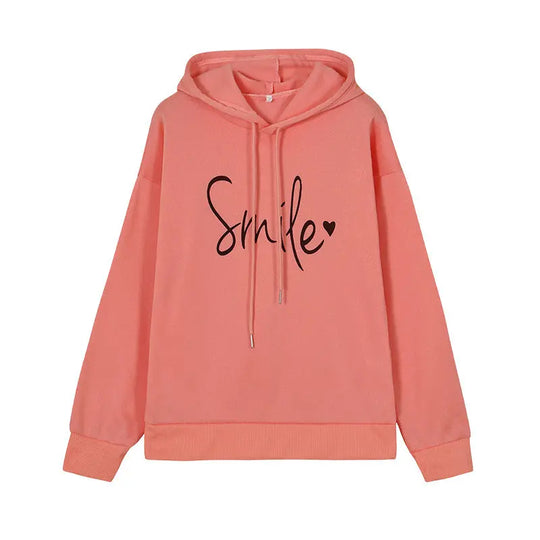 Printed Pullover Hoodie for Women Azzoria