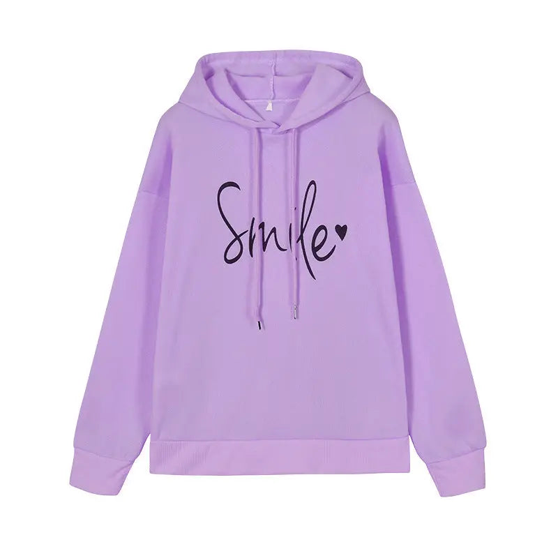 Printed Pullover Hoodie for Women Azzoria