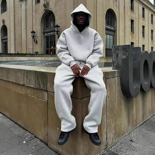 Oversized Pullover Hoodie for Men Azzoria