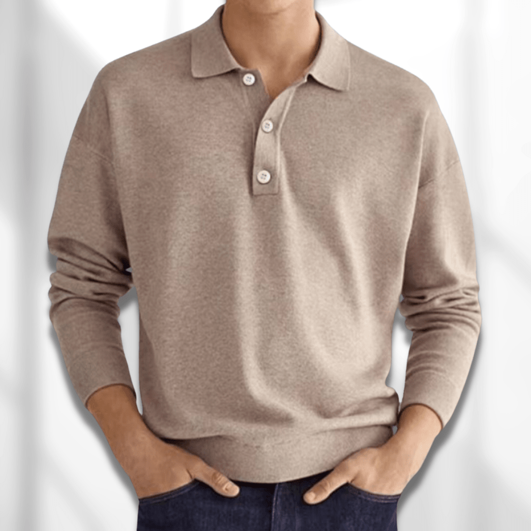 Textured Polo Shirt for Men