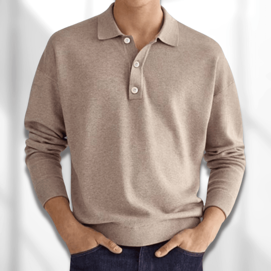 Textured Polo Shirt for Men
