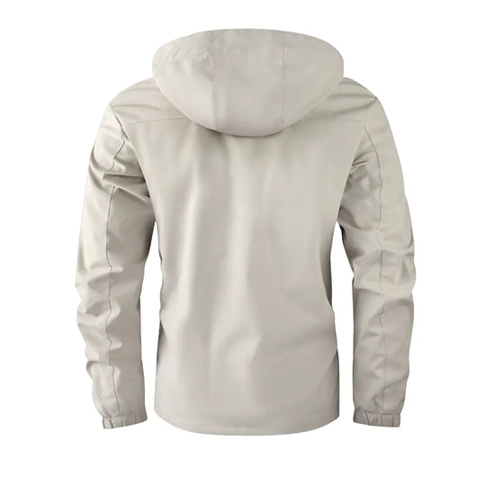 Water-Resistant Hooded Winter Jacket for Men Azzoria