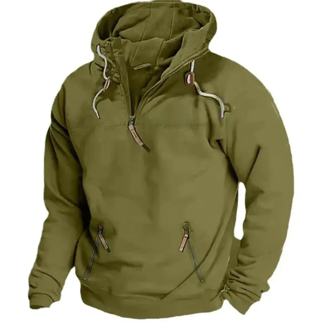 Winter Hoodie with Hood and Pockets for Men Azzoria