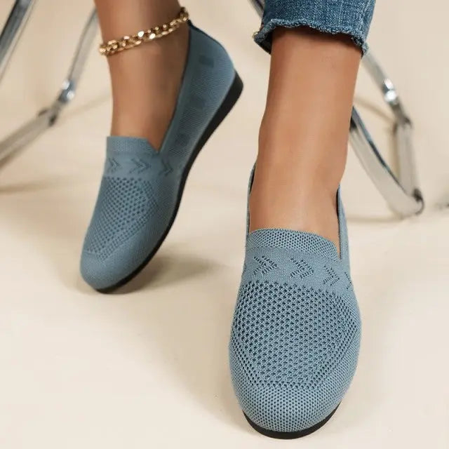 Slip-On Loafer Shoes For Women Azzoria