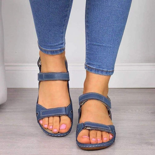 Adjustable Strap Flat Sandals for Women