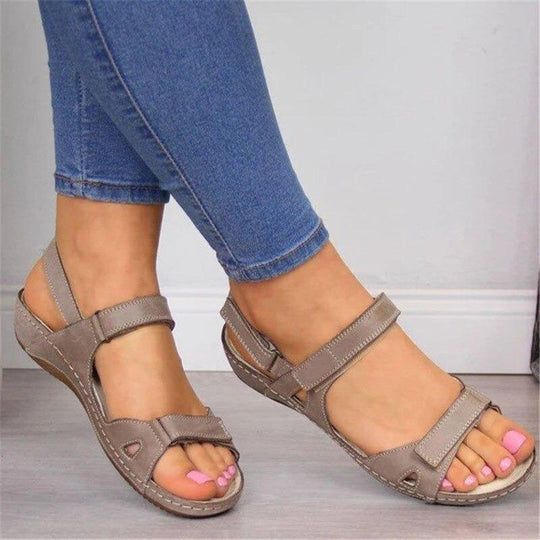 Adjustable Strap Flat Sandals for Women