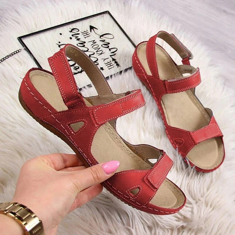 Adjustable Strap Flat Sandals for Women