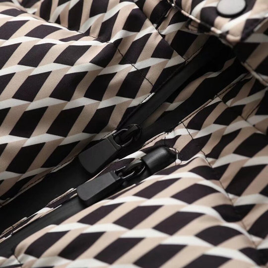 Belted Down Puffer Jacket for Women