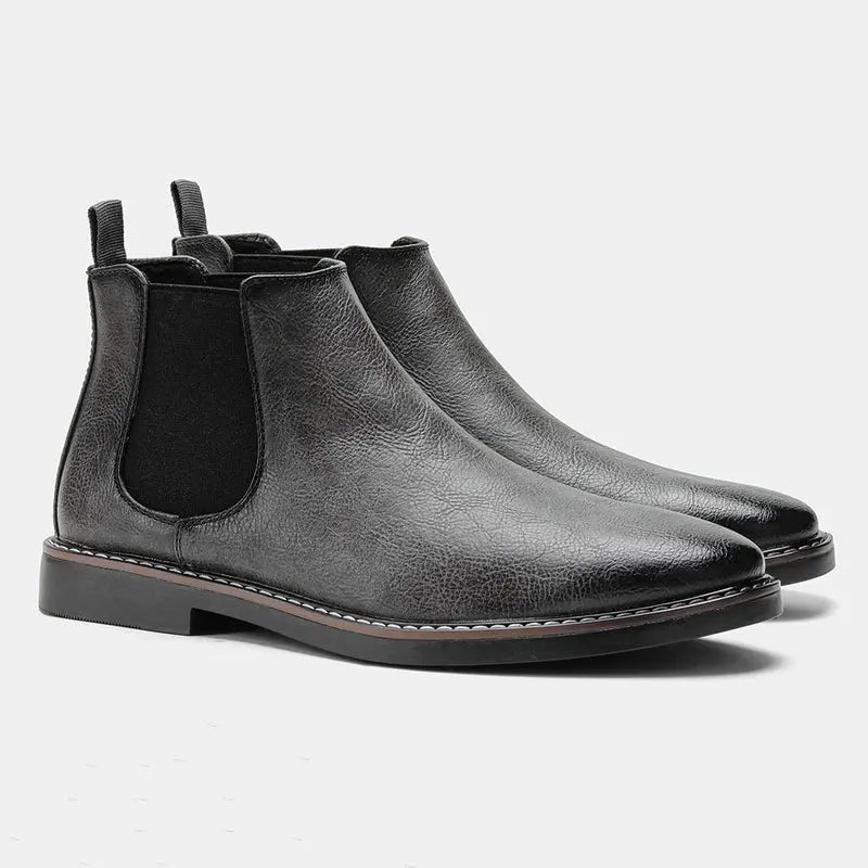 Classic Slip-On Chelsea Boots for Men Azzoria