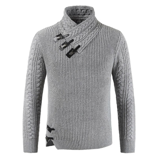 Crew Neck Knit Sweater for Men
