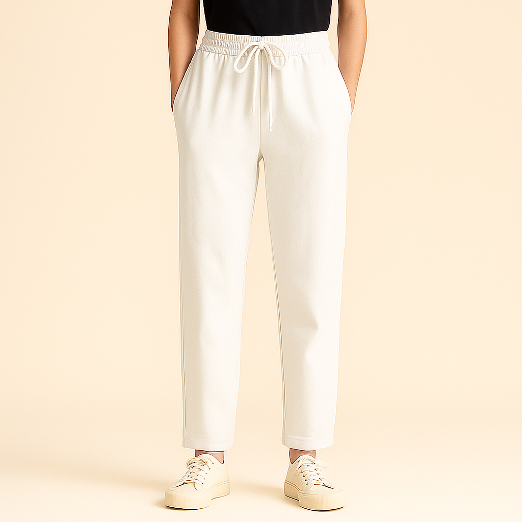 Drawstring Waist Trousers for Women