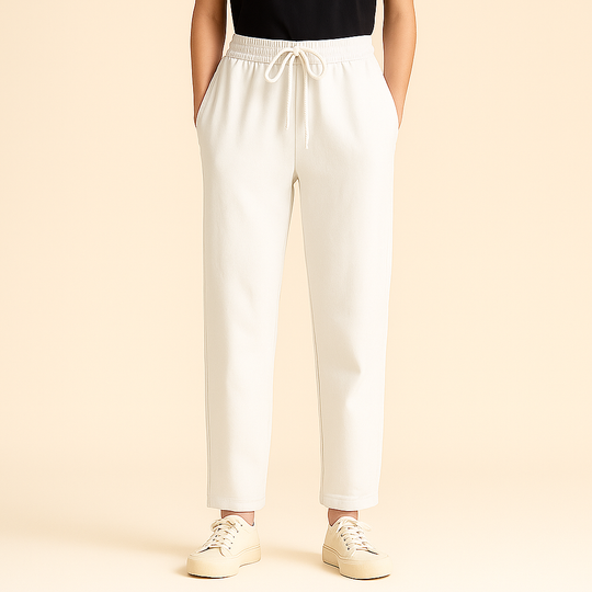 Drawstring Waist Trousers for Women