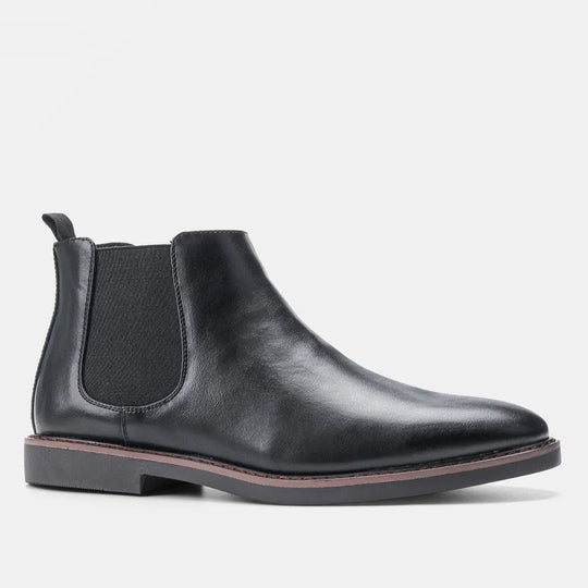 Elastic Panel Chelsea Boots for Men Azzoria