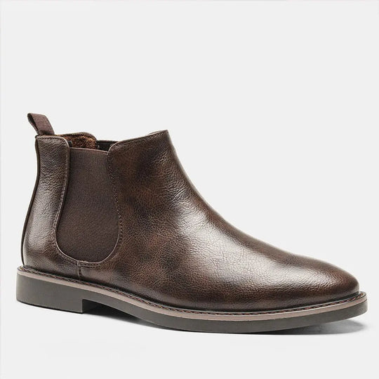 Elastic Panel Chelsea Boots for Men Azzoria