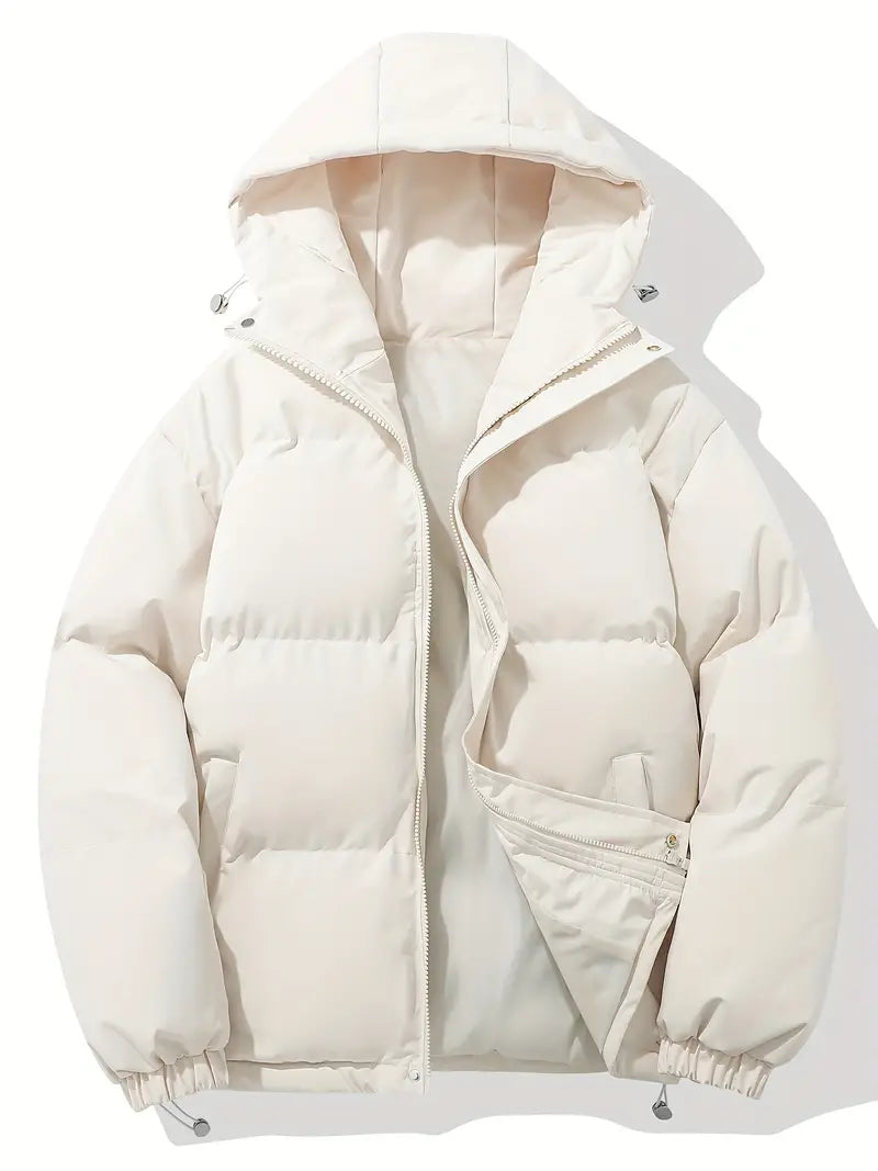 Élise - Lined Winter Coat with Hood