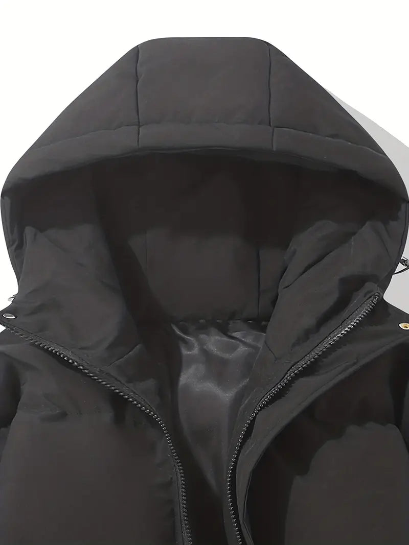 Élise - Lined Winter Coat with Hood